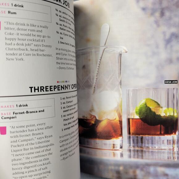 Food & Wine Cocktails 2016 Drink Recipes Mixology Guide Paperback Time Inc Books - Picture 4 of 16